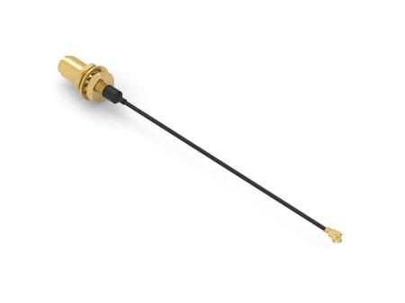 2016682-4 TE Connectivity 2016682 Series Female SMA to Male UMCC, 200 mm 50 Ω