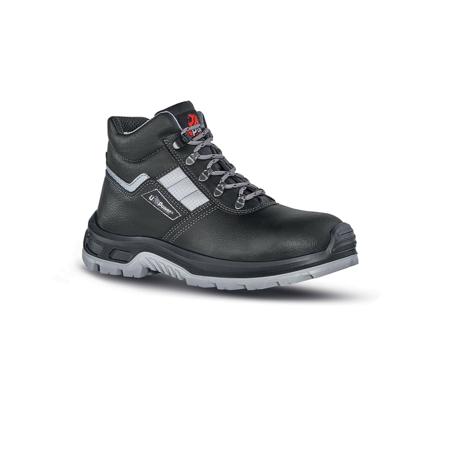 0UA10574-46 UPower STAR Men's Black Composite Toe Capped Ankle Safety Boots, UK 11, EU 46