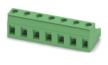 1767054 Phoenix Contact, 7.62mm Pitch, GMSTB 2.5/ 7-ST-7.62, 7 Way, , Pluggable Terminal Block, Plug, Cable Mount, Screw