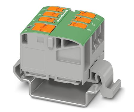 1019545 Phoenix Contact Distribution Block, 7 Way