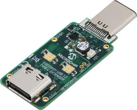 EV40G35A Microchip  EQCO5X31 Daughter Board for USB Cables
