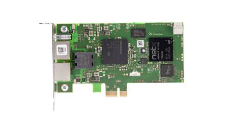 CIFX 70E-CCIES Hilscher 2 Port Low Profile PCI Express RJ45 Network Card, 1000Mbit/s