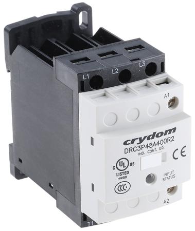 DRC3P48A400R2 Sensata Crydom DRC Series Solid State Relay, DIN Rail Mount