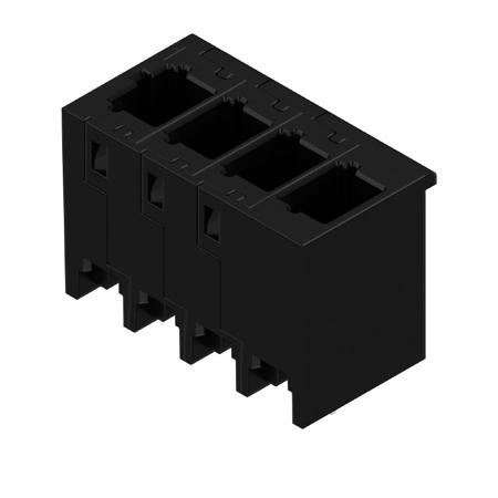 8000072431 Weidmüller  Series Straight Plug-In PCB Socket, 4-Contact, 1-Row, 5mm Pitch, Push In Termination