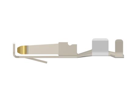 234063-E ERNI Male Crimp Contact, 0AWG Min, 20AWG Max