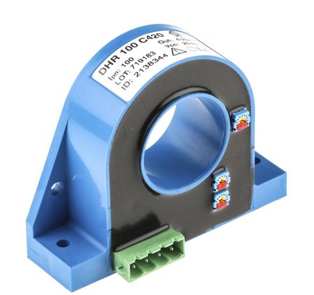 DHR 100 C420 LEM DHR Series Current Transformer, 100A Input, 100:1, 4 → 20 mA Output, 32mm Bore, 20 → 50 V dc