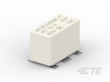 1-1462050-6 TE Connectivity Axicom HF3 Series Electromechanical Interface Relay, PCB Mount, 4.5V dc Coil, SPDT, 1-Pole, 2A Load