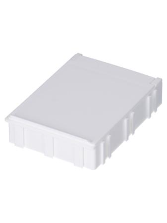 8150035 Licefa 1 Cell White SB Compartment Box, 21mm x 63mm x 85.3mm
