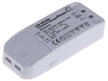 PCV1212 PowerLED LED Driver, 12V Output, 12W Output, 0 → 1A Output, Constant Voltage