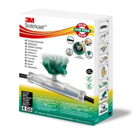 7100229872 3M Scotchcast Resin Filled Cable Joint Kit, Straight Joint Type , 120 → 240mm²