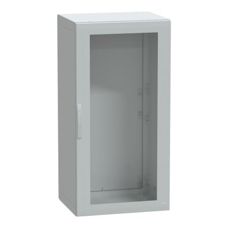 NSYPLA1576TG Schneider Electric Thalassa Series Fibreglass Reinforced Polyester Single-Door-Door Floor Standing Enclosure,
