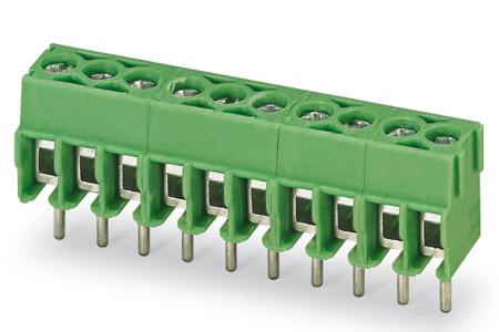 1984756 Phoenix Contact PT 1.5/16-3.5-H Series PCB Terminal Block, 16-Contact, 3.5mm Pitch, Through Hole Mount, Screw