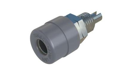 930176106 Hirschmann Test & Measurement, Grey 4mm Socket, Tin Plated, 30 V ac, 60 V dc, 16A