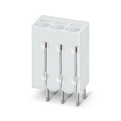 1814582 Phoenix Contact PTSM Series PCB Terminal Block, 4-Contact, 2.5mm Pitch, Wave Soldering, 1-Row, Push In Spring