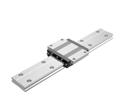 HRW21-380L-GK- THK HRW17 Series, HRW21-380L(GK), Linear Guide Rail 21mm width 380mm Length