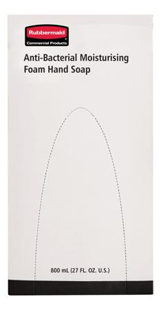2167904 Rubbermaid Commercial Products Hand Cleaner with Anti-Bacterial Properties - 800 ml Refill