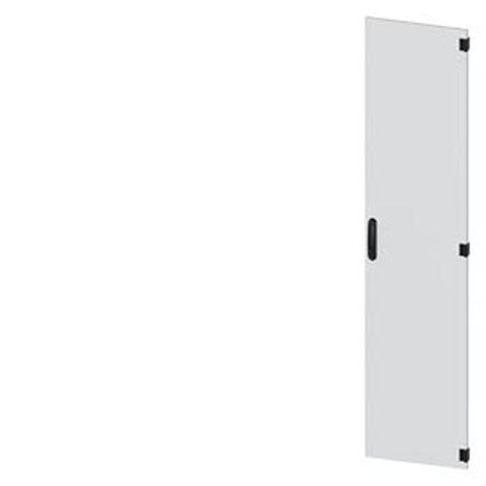 8MF1070-2UT14-0BA2 Siemens 8MF1 Series Steel RAL 7035 Plain Door, 2000mm H, 450mm W for Use with SIVACON Enclosure