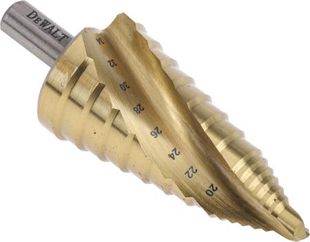 DT5031-QZ DeWALT HSS Step Drill Bit 20mm x 34mm