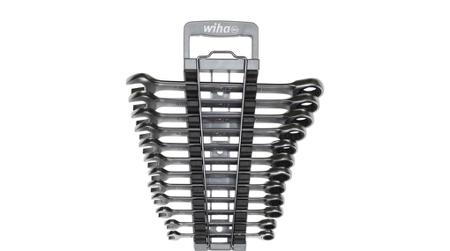 44665 Wiha 13 pieces-Piece Ratchet Spanner Set, 8 → 19 mm