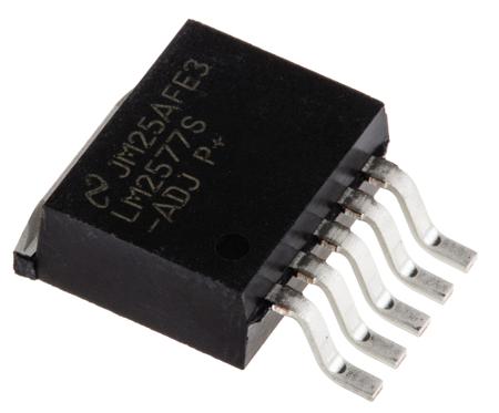 LM2577S-ADJ/NOPB Texas Instruments , 1-Channel, Step Up DC-DC Converter, Adjustable 5-Pin, TO-263