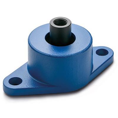 629-687 RS PRO Rectangular M16mm Anti Vibration Mount, Flange Mount with 270daN Compression Load