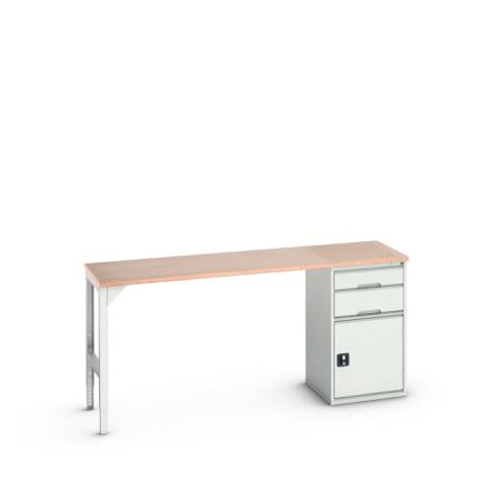 16921952.16 Bott Steel Workbench, 300kg Max Load, 930mm x 600mm x 2000mm