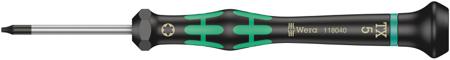 05118040001 Wera Torx Precision Screwdriver, T5 Tip, 40 mm Blade