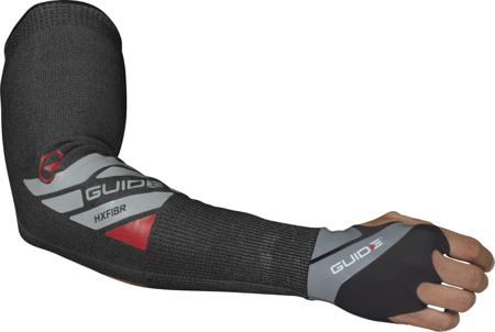 Guide 6621 Taille XL GUIDE GLOVES GUIDE 6621 Black, Grey, Red Reusable Elastane, HXFIBR, Nylon, Polyester Protective Sleeve for Cut