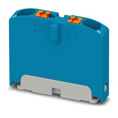 1221490 Phoenix Contact  PTFIX Series Blue, 2.5mm², Snap On Termination