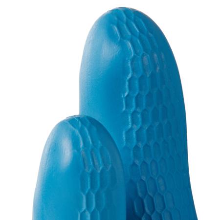 38742 Kimberly Clark G80 Blue Latex Chemical Resistant Gloves, Size 8, Medium, Latex, Neoprene Coating