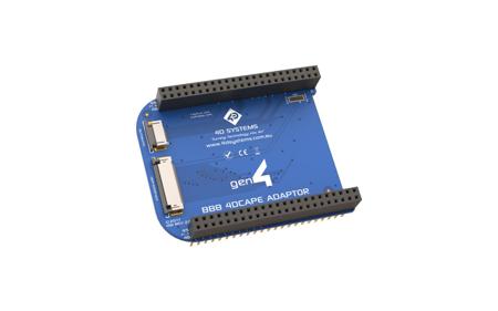 gen4-4DCAPE-ADAPTOR 4D Systems gen4-4DCAPE BeagleBone Black Adaptor