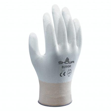 BO500-07 Gloves Showa B0500 Palm Fit White - Size