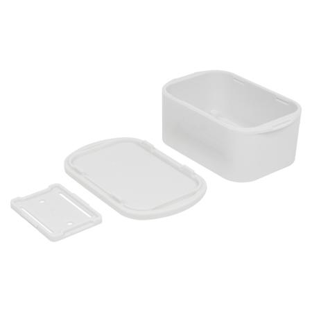 CUE9920WH CAMDENBOSS 99 Series White ASA Enclosure, IP40, White Lid, 70x45x32mm