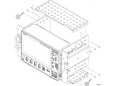 RM3 Tektronix  Oscilloscope Rack Mount Kit, For Use With Oscilloscope