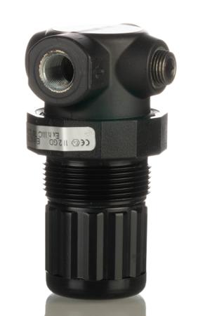R07-100-RNEG Norgren G 1/8 Pneumatic Regulator - 0.3bar to 3.5bar, 1/8 in, 20bar max. input