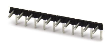 1705478 Phoenix Contact, 5.0mm Pitch, PST 1.3/ 3-H-5.0, 3 Way, Pluggable Terminal Block, Pin Header, Solder Termination,