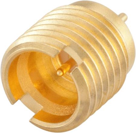 19S105-500L5 Rosenberger SMA Series, Plug Panel Mount SMA Connector, 50Ω, Solder Termination, Straight Body