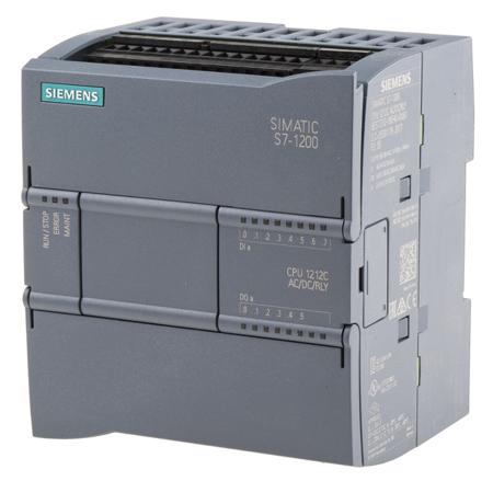 6ES7212-1BE40-0XB0 Siemens SIMATIC S7-1200 Series PLC CPU for Use with SIMATIC S7-1200 Series, 85 → 264 V Supply, Digital, Relay
