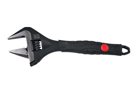 282-1242 RS PRO Adjustable Spanner, 215 mm Overall, 39mm Jaw Capacity, Plastic Handle
