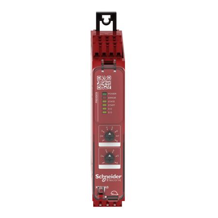 XPSUAB11CC Schneider Electric 24 V ac/dc Safety Relay Single Channel With 2 Safety Contacts  and 8 Auxiliary Contact