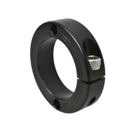 FHD-MCL-40-AN Ruland Shaft Collar, One Piece, Clamp, Bore 40mm, OD 60mm, W 15mm, Anodised Aluminium