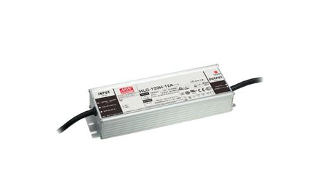 HLG-120H-48AB MEAN WELL LED Driver, 48V Output, 120W Output, 2.5A Output, Constant Current / Constant Voltage Dimmable