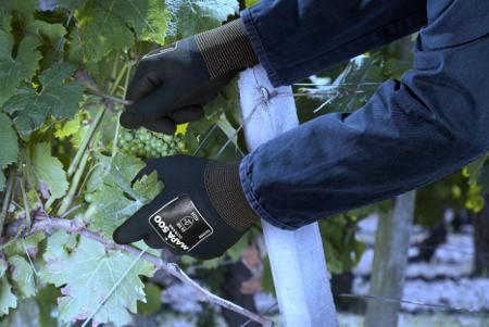 34500048 Mapa , ULTRANE 500 Black Nitrile General Purpose Work Gloves, Size 8, Nitrile Coating