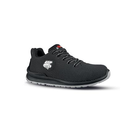 UF20234-11 UPower UF20234 Unisex Black  Toe Capped Safety Trainers, UK 11, EU 46