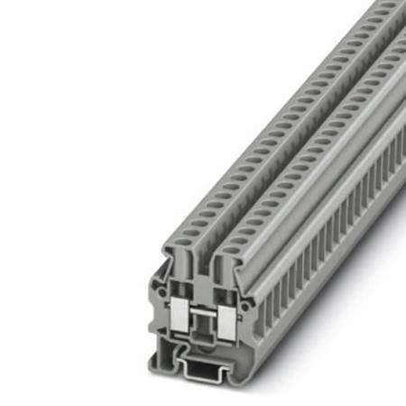 3248035 Phoenix Contact  MUT 4 Series Grey, 4mm², Single-Level, Screw Termination