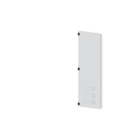8MF1850-2UT25-2BA2 Siemens 8MF18 Series Steel RAL 7035 Partial Door, 1800mm H, 500mm W for Use with SIVACON 8MF1