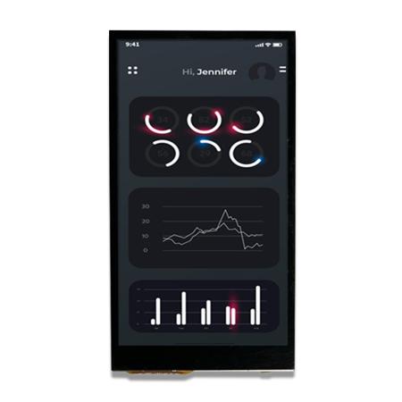 MDT0500BC-USBC Midas  TFT TFT LCD Display / Touch Screen, 5in, 480 X 854pixels