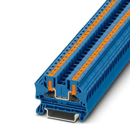 1088729 Phoenix Contact  PTV Series Blue, Push In Termination