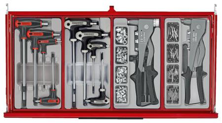 TKS26R1033T Teng Tools 3 Piece Electricians Tool Kit Tool Kit with Tool Chest
