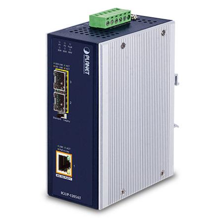 IGUP-1205AT Planet RJ45 Ethernet Media Converter, Copper, 10/100/1000Mbit/s, Full Duplex